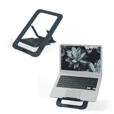 Support pour ordinateur portable Leitz jusqu'à 17 pouces - En aluminium - Ultra-fin avec design SlimLift - 5 réglages de hauteur