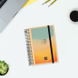 Agenda scolaire Finocam Espir 26/27 - 1 jour par page - Format E8 - 120 x 171 mm - Couverture en polypropylène - Papier 70 g/m²
