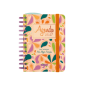 Agenda scolaire Finocam Talkual 26/27 - Vue hebdomadaire horizontale - Format 8° - 120 x 169 mm - Couverture rigide - Papier 100