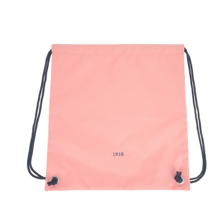 Grand sac/sac à dos à bretelles Milan Serie 1918 - Tissu 'ripstop' léger et résistant - Dimensions 34x42x0,7 cm - Couleur Rose