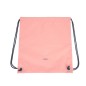 Grand sac/sac à dos à bretelles Milan Serie 1918 - Tissu 'ripstop' léger et résistant - Dimensions 34x42x0,7 cm - Couleur Rose