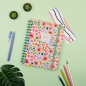 Agenda scolaire Finocam Moniquilla 26/27 - Agenda hebdomadaire horizontal - Format E10 - 155 x 212 mm - Couverture rigide - Papi