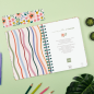 Agenda scolaire Finocam Moniquilla 26/27 - Agenda hebdomadaire horizontal - Format E10 - 155 x 212 mm - Couverture rigide - Papi