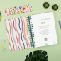 Agenda scolaire Finocam Moniquilla 26/27 en catalan - 1 jour par page - Format E10 - 155 x 212 mm - Couverture rigide - Papier 8