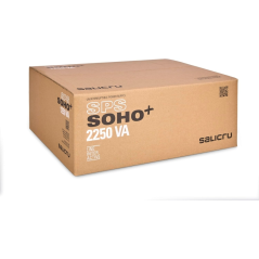 Onduleur Salicru SPS 1250 SOHO+ 1250 VA IEC - Interactif - Double chargeur USB - 6 prises IEC
