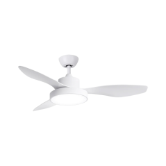 Ventilateur de plafond intelligent SPC Conforto DC LITE 2 avec lumière - Moteur CC 42 W - 6 vitesses, 4 modes d'utilisation - Lu