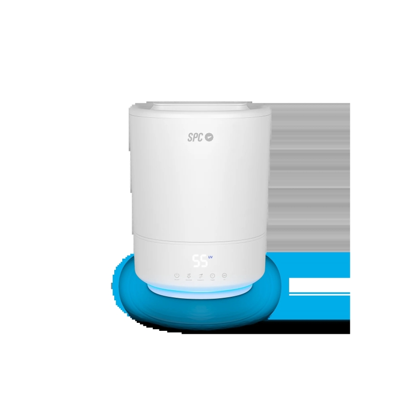 Humidificateur Ultrasonique et Intelligent SPC Evadne 4,5 L - Minuterie jusqu'à 12h - Mode Automatique, Manuel et Nuit - Couleur