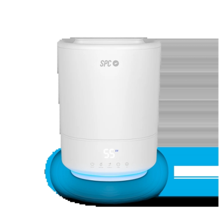 Humidificateur Ultrasonique et Intelligent SPC Evadne 4,5 L - Minuterie jusqu'à 12h - Mode Automatique, Manuel et Nuit - Couleur
