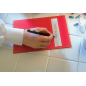 Rouleau de ruban adhésif inscriptible Post-It - 25,4 mm x 17,7 m - avec distributeur - Blanc