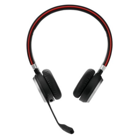 Casque stéréo Bluetooth Jabra Evolve 65 SE UC avec microphone - Suppression du bruit - Autonomie de la batterie jusqu'à 12 heure