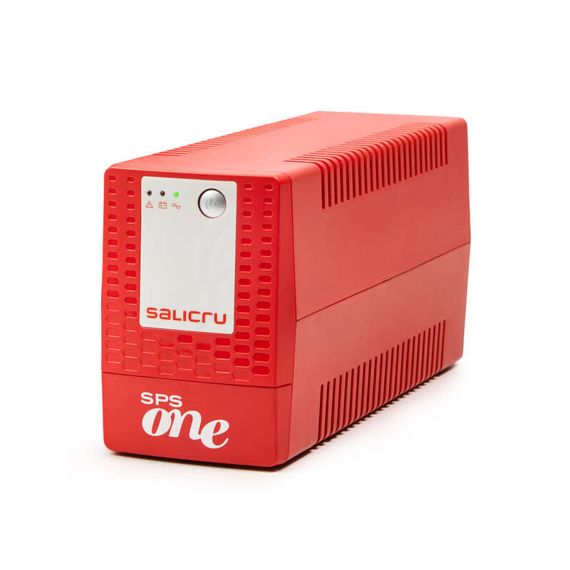 Alimentation sans interruption Salicru SPS 700 ONE IEC - UPS/UPS - 700 VA - Ligne interactive - Type prise IEC - Couleur rouge