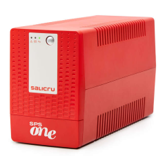 Alimentation sans interruption Salicru SPS 1100 ONE IEC - UPS/UPS - 1100 VA - Line-interactive - Type de prise IEC - Couleur rou