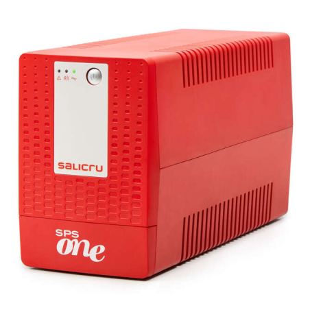 Alimentation sans interruption Salicru SPS 1500 ONE IEC - UPS/UPS - 1500 VA - Line-interactive - Type de prise IEC - Couleur rou
