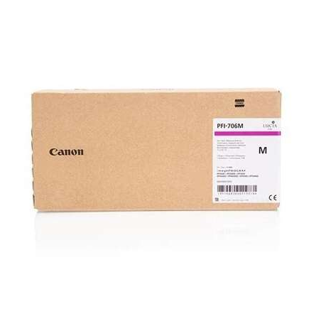 Canon PFI706 Cartouche d'encre magenta d'origine - 6683B001