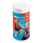 Esselte Boîte de 50 lingettes sèches et 50 lingettes humides pour écrans, surfaces plastiques, imprimantes, claviers, téléphones