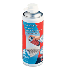 Esselte Air-Duster Bidon de nettoyage à air comprimé 400 ml – Pour claviers et objets dans des endroits difficiles d'accès