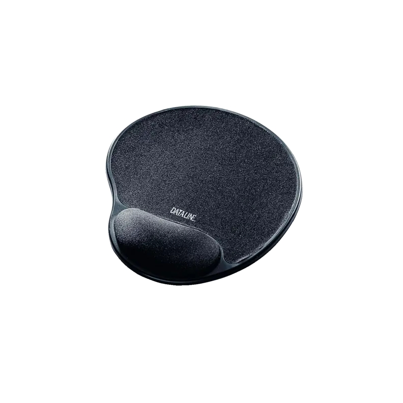 Tapis de souris repose-poignet standard Esselte Dataline avec gel – 215 x 300 x 22 mm – Finition Lycra – Base antidérapante – Co