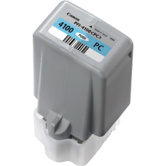 Cartouche d'encre photo cyan d'origine Canon PFI4100 - PFI4100PC/6781C001