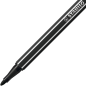 LOT de 10 Feutre à pointe fibre Stabilo Pen 68 - Largeur de trait : env. 1 mm - Encre à base d'eau - Noir