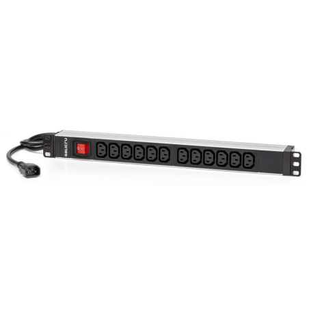 Salicru Power Strip SPS PDU Unité de distribution d'alimentation – 12 prises IEC C13 – Couleur noire