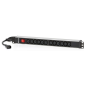 Salicru Power Strip SPS PDU Unité de distribution d'alimentation – 12 prises IEC C13 – Couleur noire