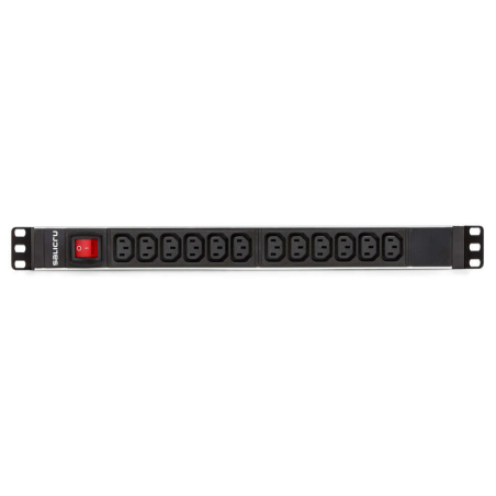 Salicru Power Strip SPS PDU Unité de distribution d'alimentation – 12 prises IEC C13 – Couleur noire