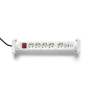 Multiprise Salicru SPS SAFE 5S+ avec protections électriques actives de dernière génération - 5 prises Schuko - 1 port USB-A, 2