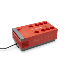 Alimentation sans interruption Salicru SPS 850 HOME+ - 850 VA - Off-line Multibase - Rouge