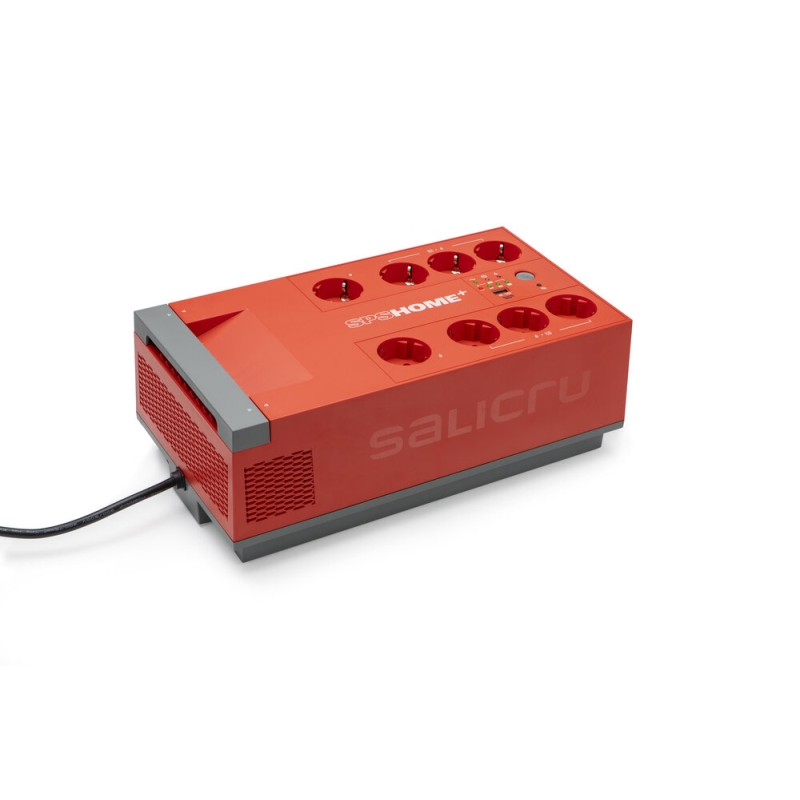 Alimentation sans interruption Salicru SPS 850 HOME+ - 850 VA - Off-line Multibase - Rouge