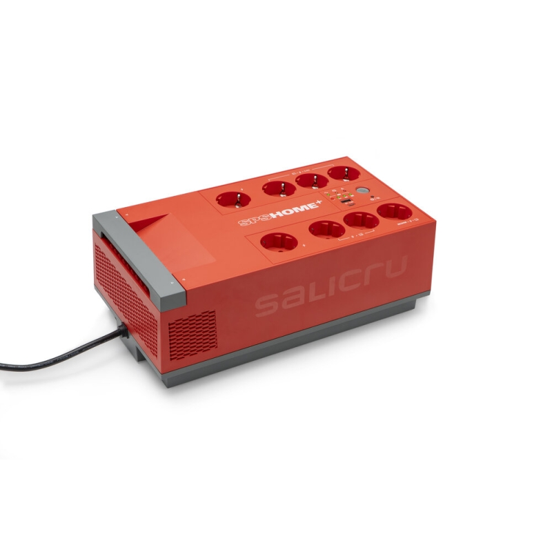 Alimentation sans interruption Salicru SPS 1000 HOME+ - Onduleur - 1000 VA - Multibase Line Interactive - Rouge