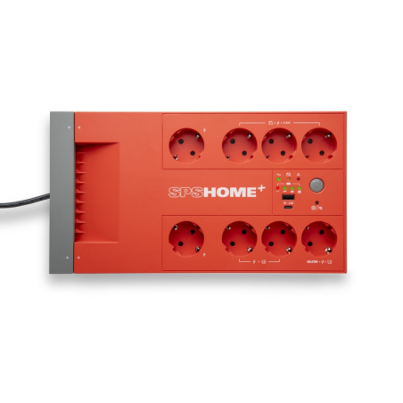 Alimentation sans interruption Salicru SPS 1000 HOME+ - Onduleur - 1000 VA - Multibase Line Interactive - Rouge