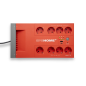 Alimentation sans interruption Salicru SPS 1000 HOME+ - Onduleur - 1000 VA - Multibase Line Interactive - Rouge