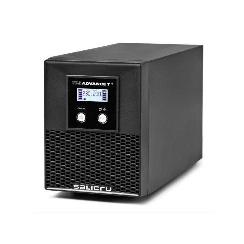 Salicru SPS Advance T UPS Line 1000VA UPS 700W - Technologie Line-Interactive - Fonction AVR - 6x Sorties AC, USB, RS-232 - Prot
