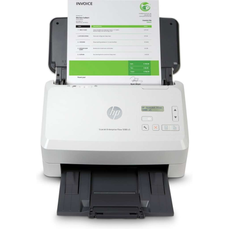 Scanner de documents HP ScanJet Enterprise Flow 5000 s5 - Jusqu'à 65 ppm - Chargeur automatique de documents - Recto verso