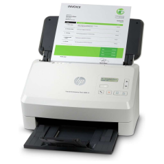 Scanner de documents HP ScanJet Enterprise Flow 5000 s5 - Jusqu'à 65 ppm - Chargeur automatique de documents - Recto verso
