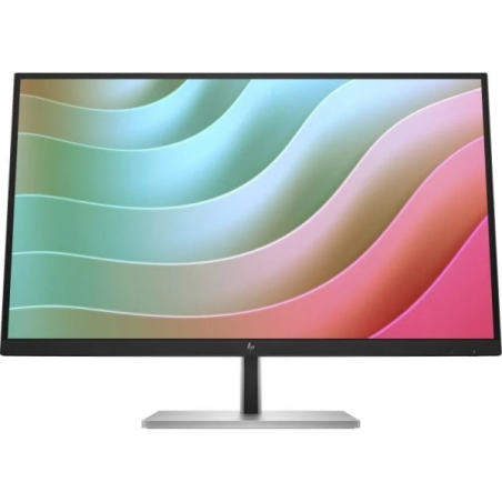 Moniteur HP E-Series E27K G5 27" LED IPS 4K 60 Hz - Temps de réponse de 5 ms - Haut-parleurs 12 W - Réglable en hauteur, rotatio