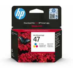 Cartouche d'encre couleur originale HP 6ZD61AE - 47
