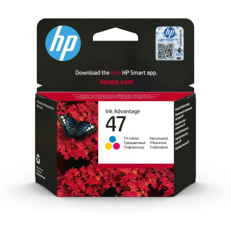 Cartouche d'encre couleur originale HP 6ZD61AE - 47