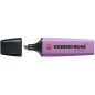 LOT de 10 Marqueur fluorescent Stabilo Boss Naturecolors Wildflower Edition - Trait de 2 à 5 mm - Encre à l'eau - Lilas grisâtre