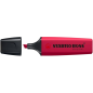 LOT de 10 Marqueur fluorescent Stabilo Boss Naturecolors Wildflower Edition - Trait de 2 à 5 mm - Encre à base d'eau - Rouge bor