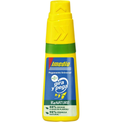 Imedio Twist and Stick Renature Colle Universelle Sans Solvants 35 ml - Applicateur Rotatif 3 Positions - Conteneur 88% Origine