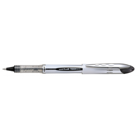 LOT de 12 Uni-ball Vision Elite UB-200 Roller à encre liquide - Pointe boule 0,8 mm - Système anti-fuite pour voyage - Couleur n