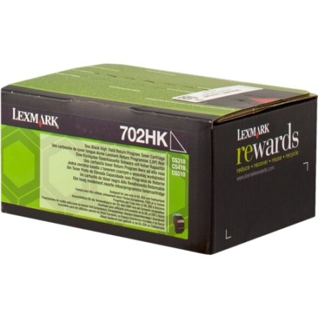 Lexmark 70C2HK0 Cartouche de toner d'origine Noir XL - 70C2HK0