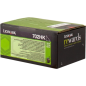 Lexmark 70C2HK0 Cartouche de toner d'origine Noir XL - 70C2HK0