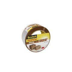 Sceau d'emballage Scotch - 48 mm x 66 m - Haute résistance - Marron