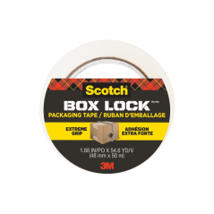 Sceau d'emballage Scotch Box Lock - 48 mm x 50 m - Transparent