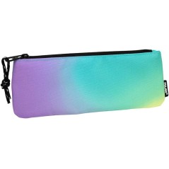 ✅ Petite trousse rectangulaire plate Milan Sunset - Tissu résistant aux casses et aux déchirures - Dimensions en stock