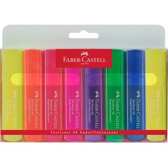 Surligneurs Faber-Castell Textliner 46 fluorescents