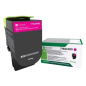 Cartouche de toner originale magenta Lexmark CS417/CX417/CS517/CX517 - 71B2HM0/71B0H30