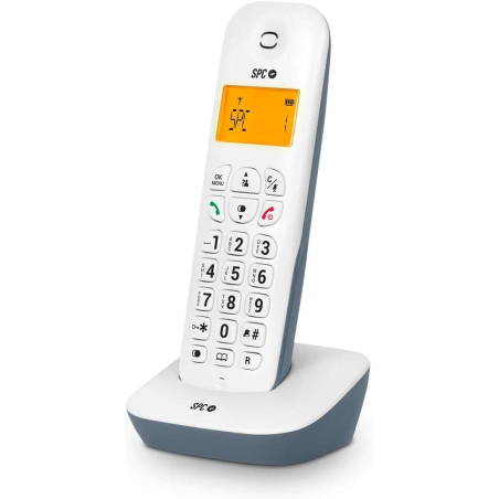 Téléphone fixe sans fil SPC Air - Écran rétroéclairé 35x22 mm - Identification de l'appelant - Connexion réseau téléphonique - M